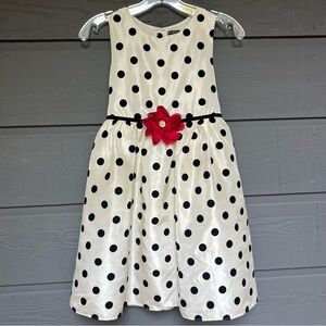GEORGE DRESSY POLKA DOT DRESS  SIZE 12